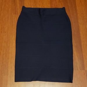 BCBG pencil skirt navy